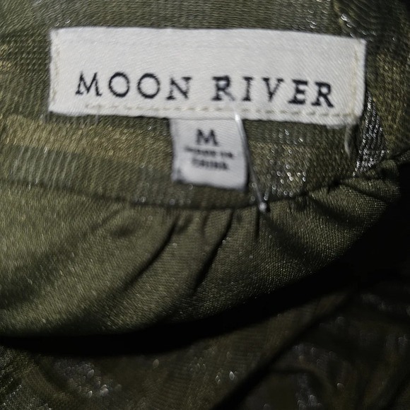 Moon River Womens Plaid Green Mini Dress,w Back Cutouts SZ M - Picture 14 of 16